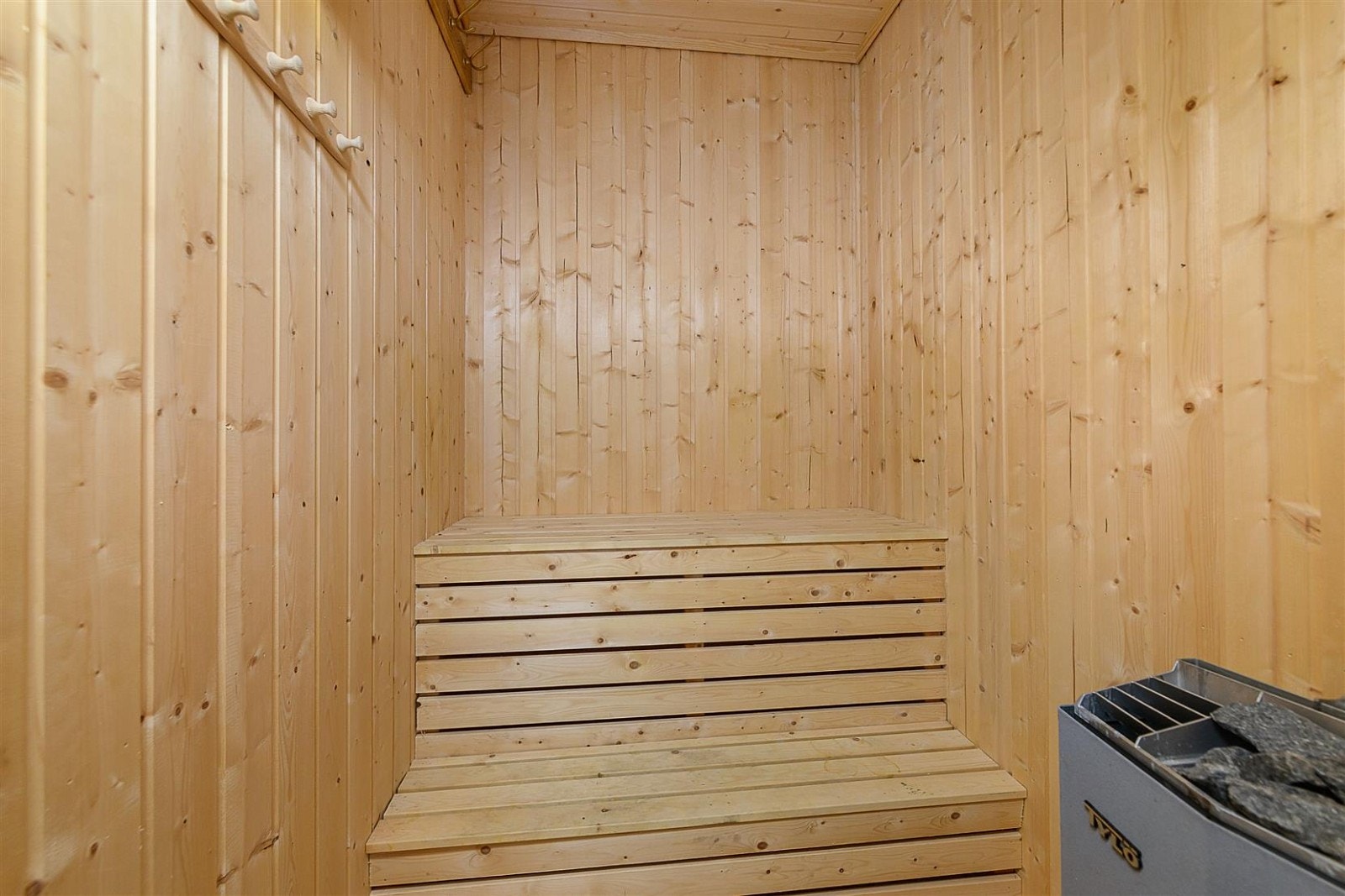 Leiligheten har også en deilig badstue Galleribilde