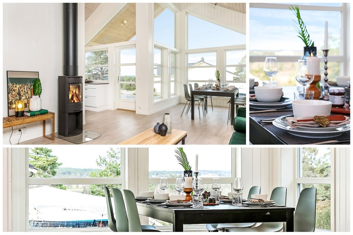 4 stue collage Galleribilde