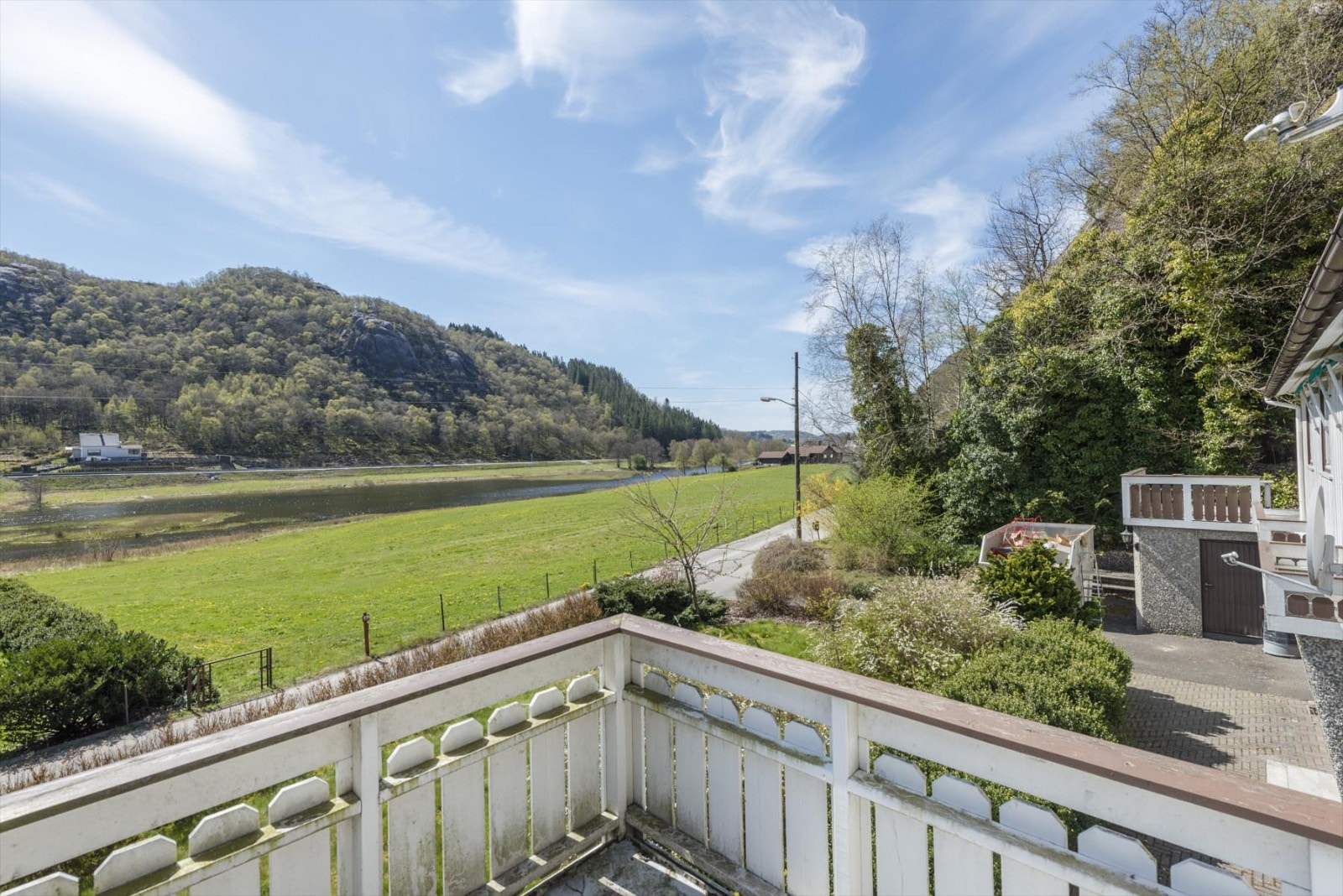 Terrasse utsikt Galleribilde
