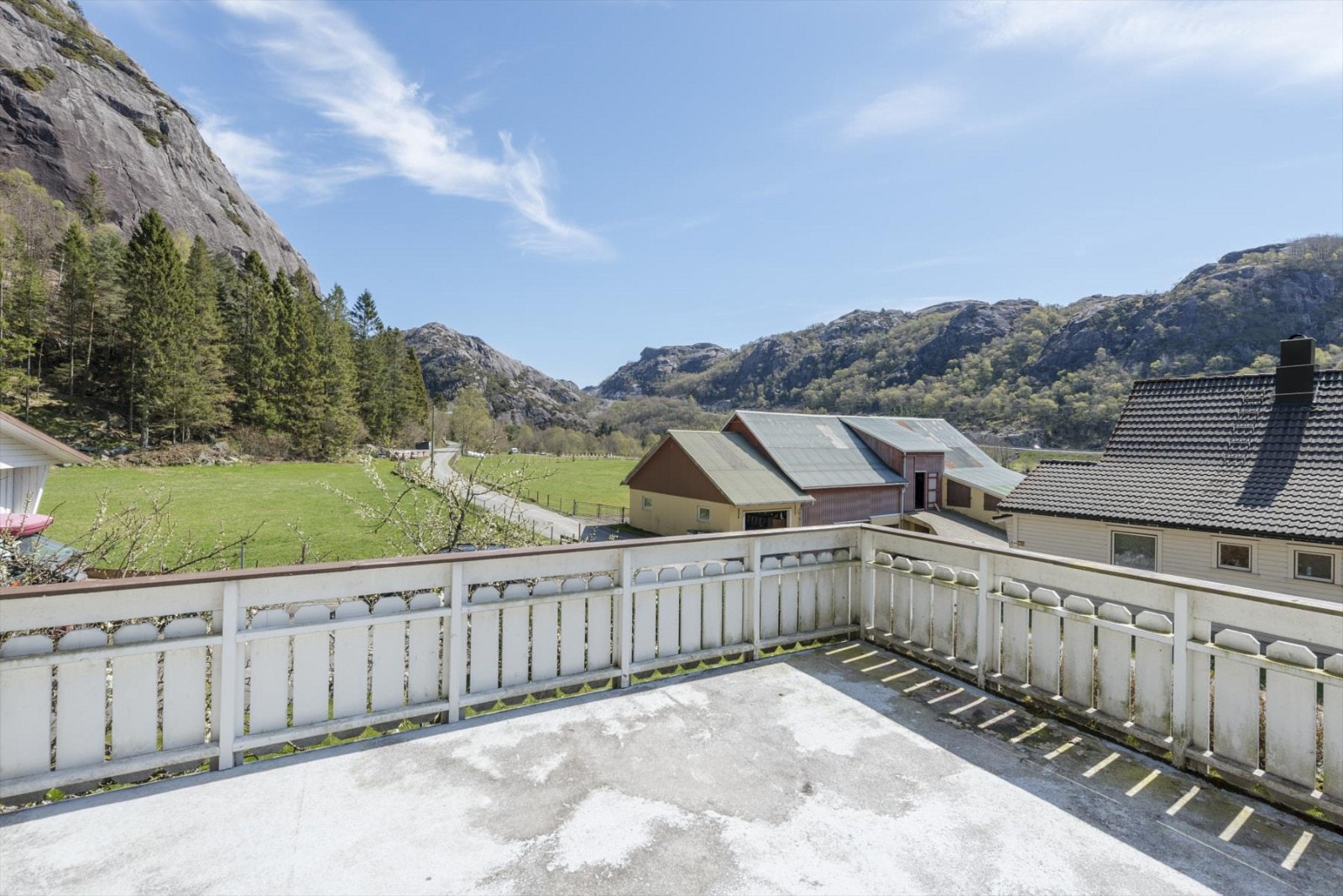 Terrasse utsikt Galleribilde