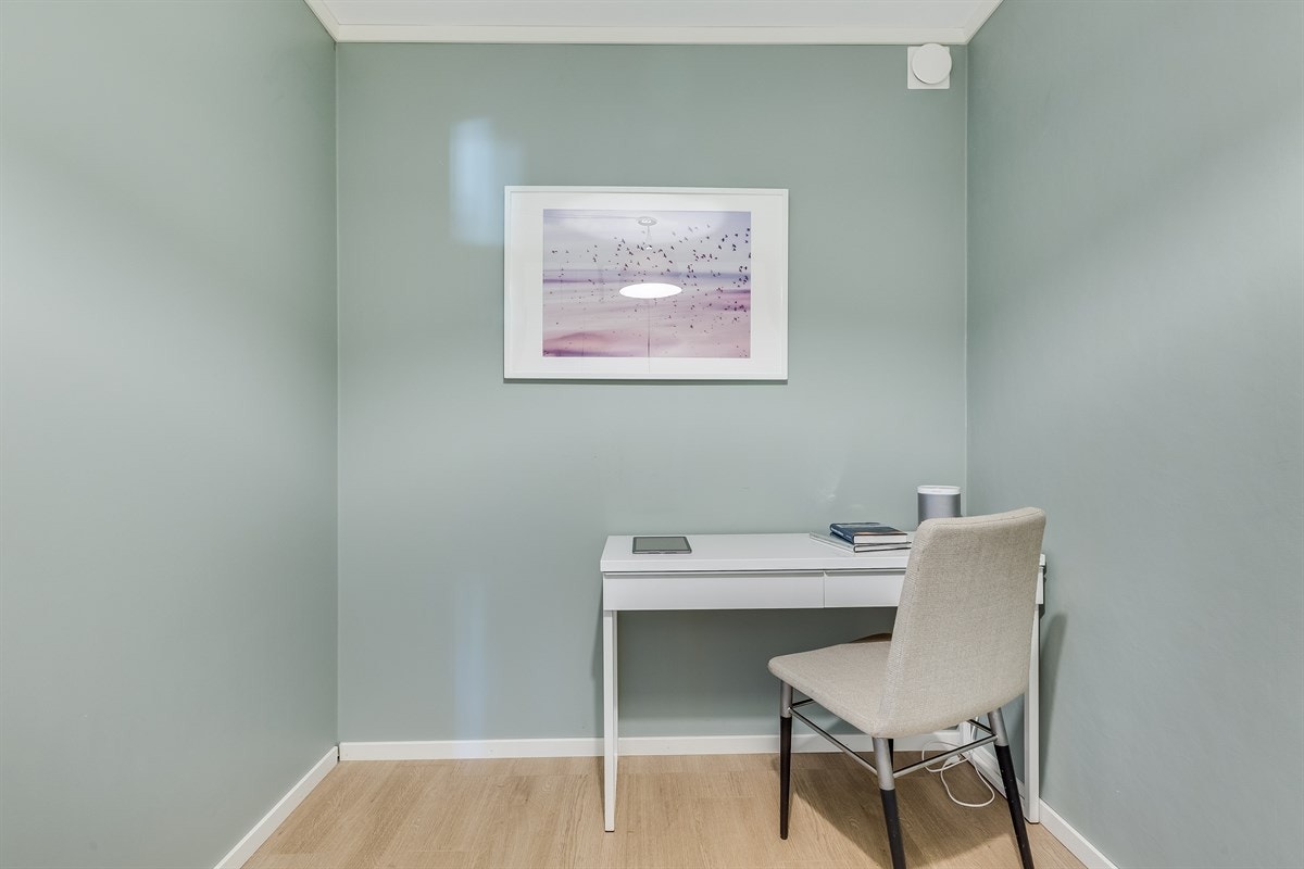 Rommet er ventilert, men det er ikke eget vindu. Galleribilde