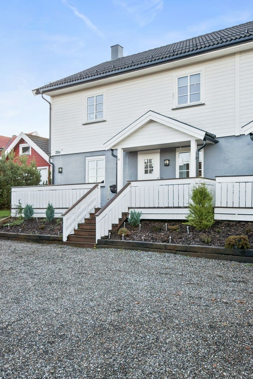 Fasade av inngangsparti Galleribilde