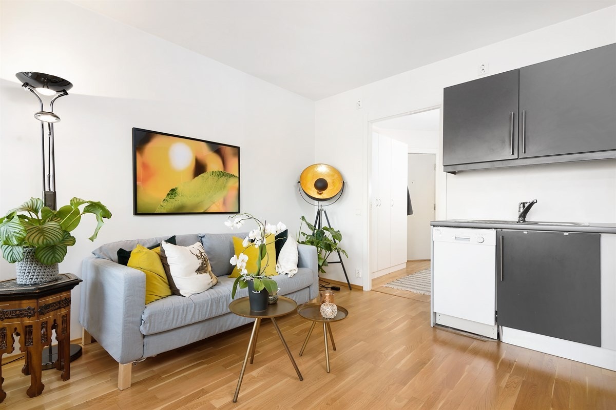 Stue og kjøkken Galleribilde