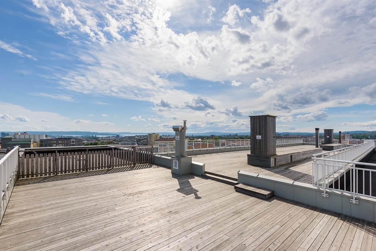 TIlgang til felles takterrasse Galleribilde