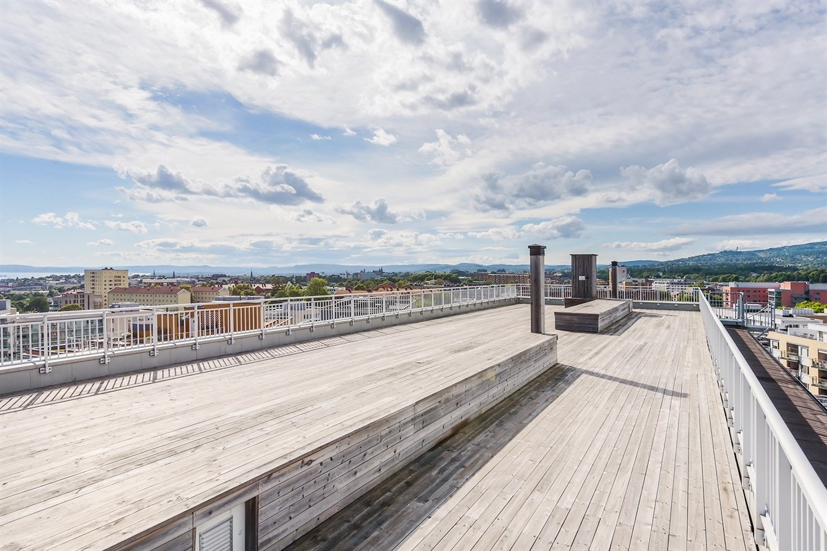 Felles takterrasse Galleribilde
