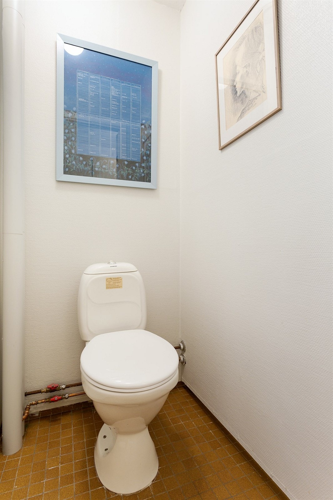 Eget avlukke til toalett. Galleribilde