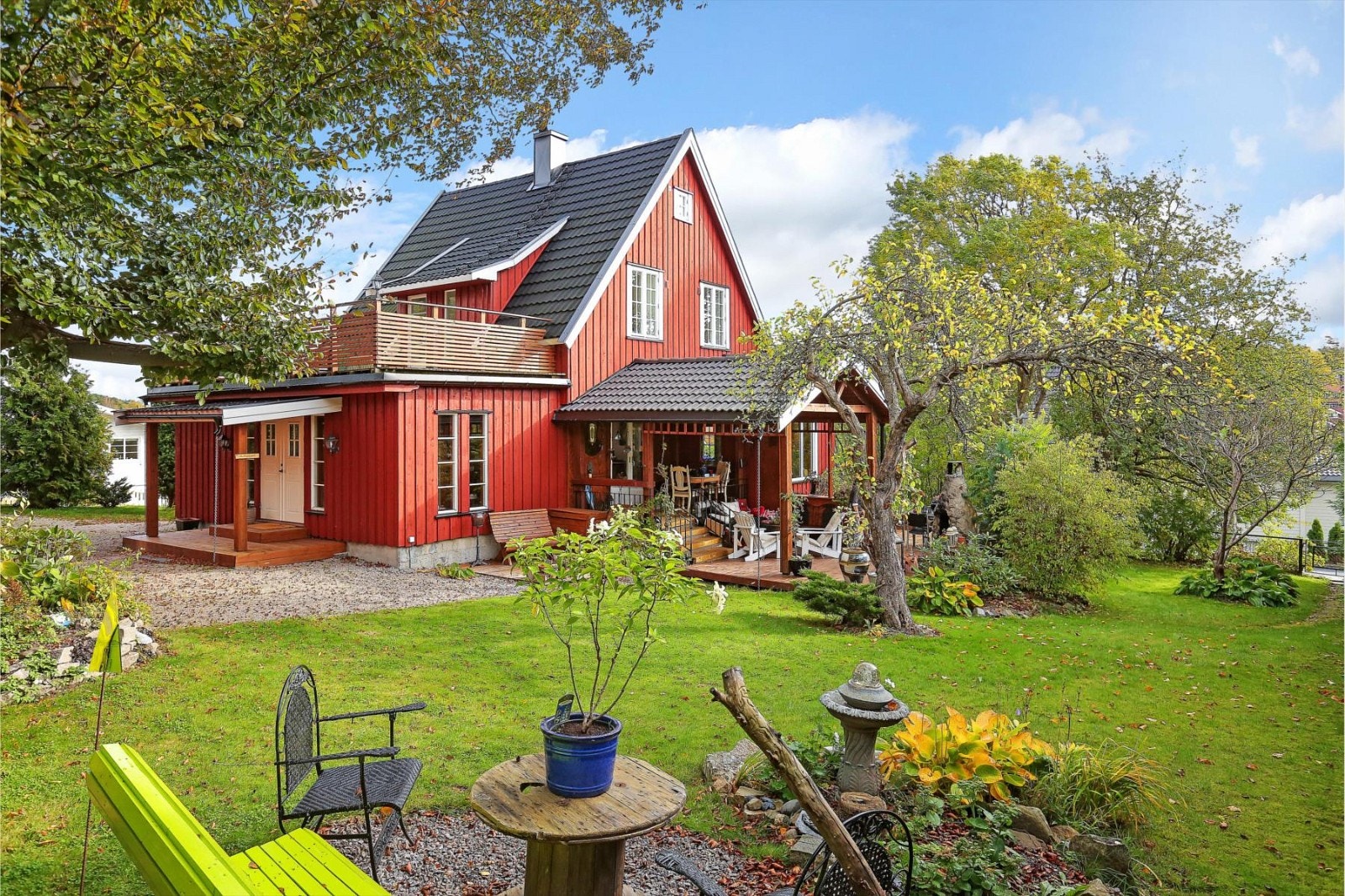 Huset med den hemmelige hagen Galleribilde