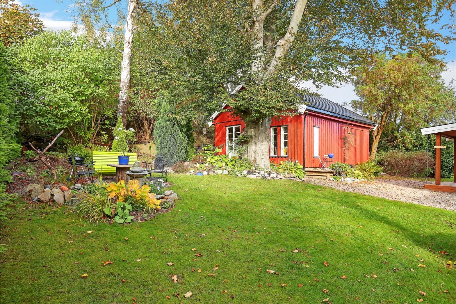 Nydelig hage Galleribilde