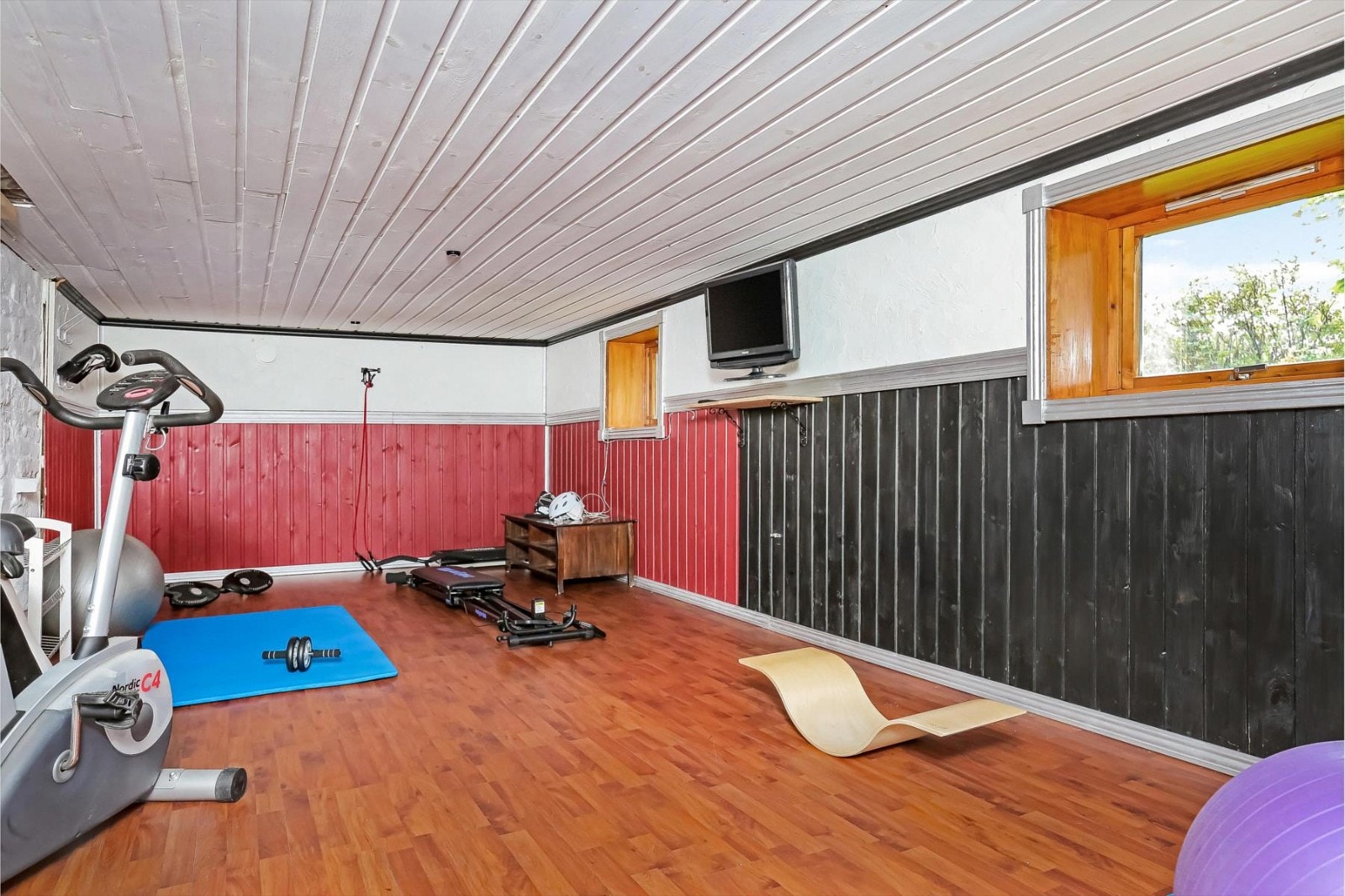 Treningsrom kjeller Galleribilde