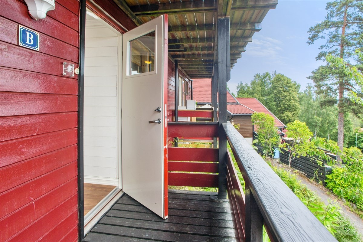 Terrasse ved adkomst Galleribilde