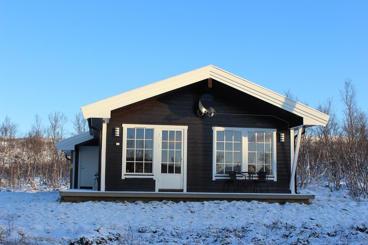 Verandaen ligger vendt mot sør Galleribilde