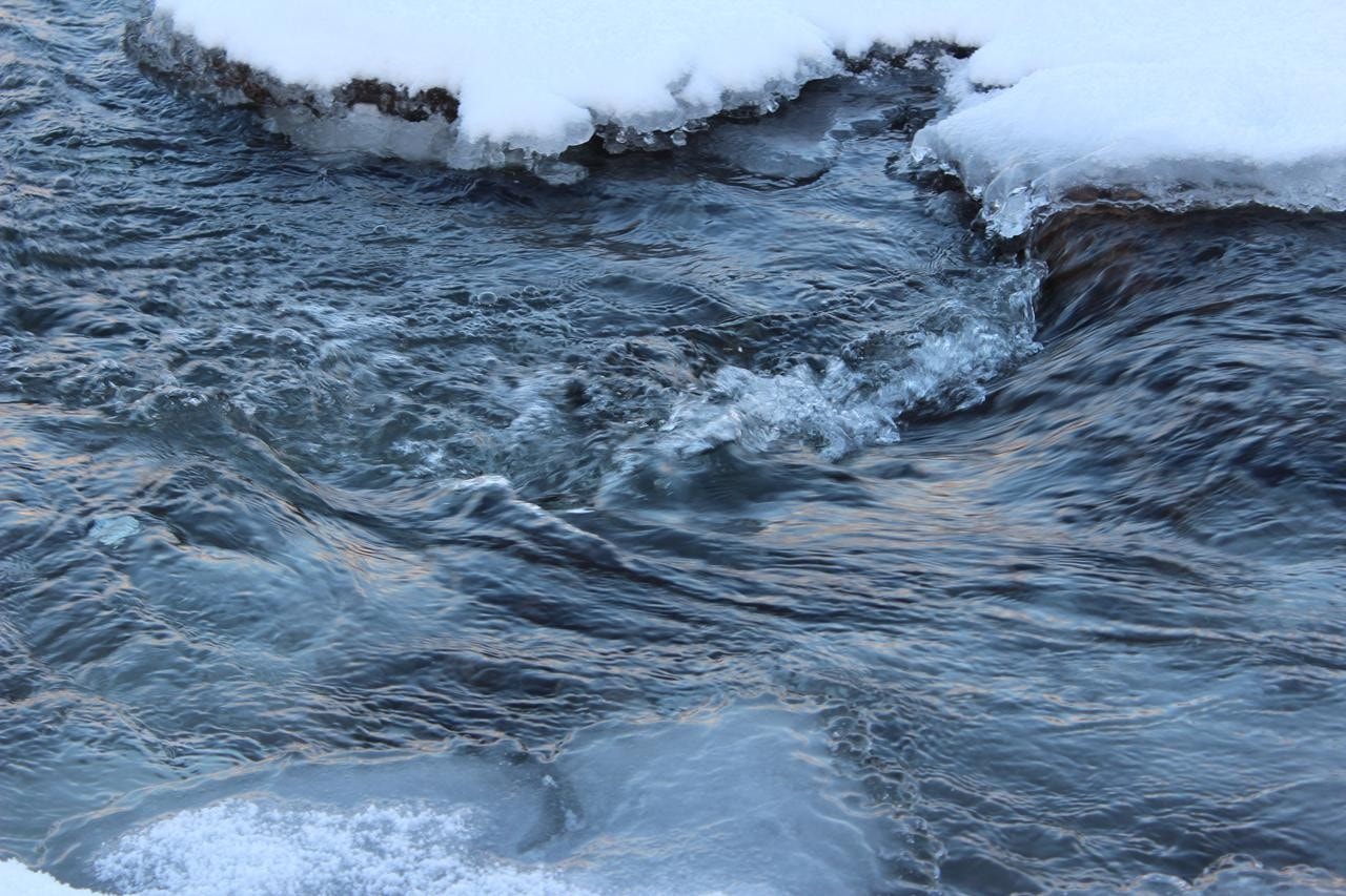 Vinterstemning Galleribilde