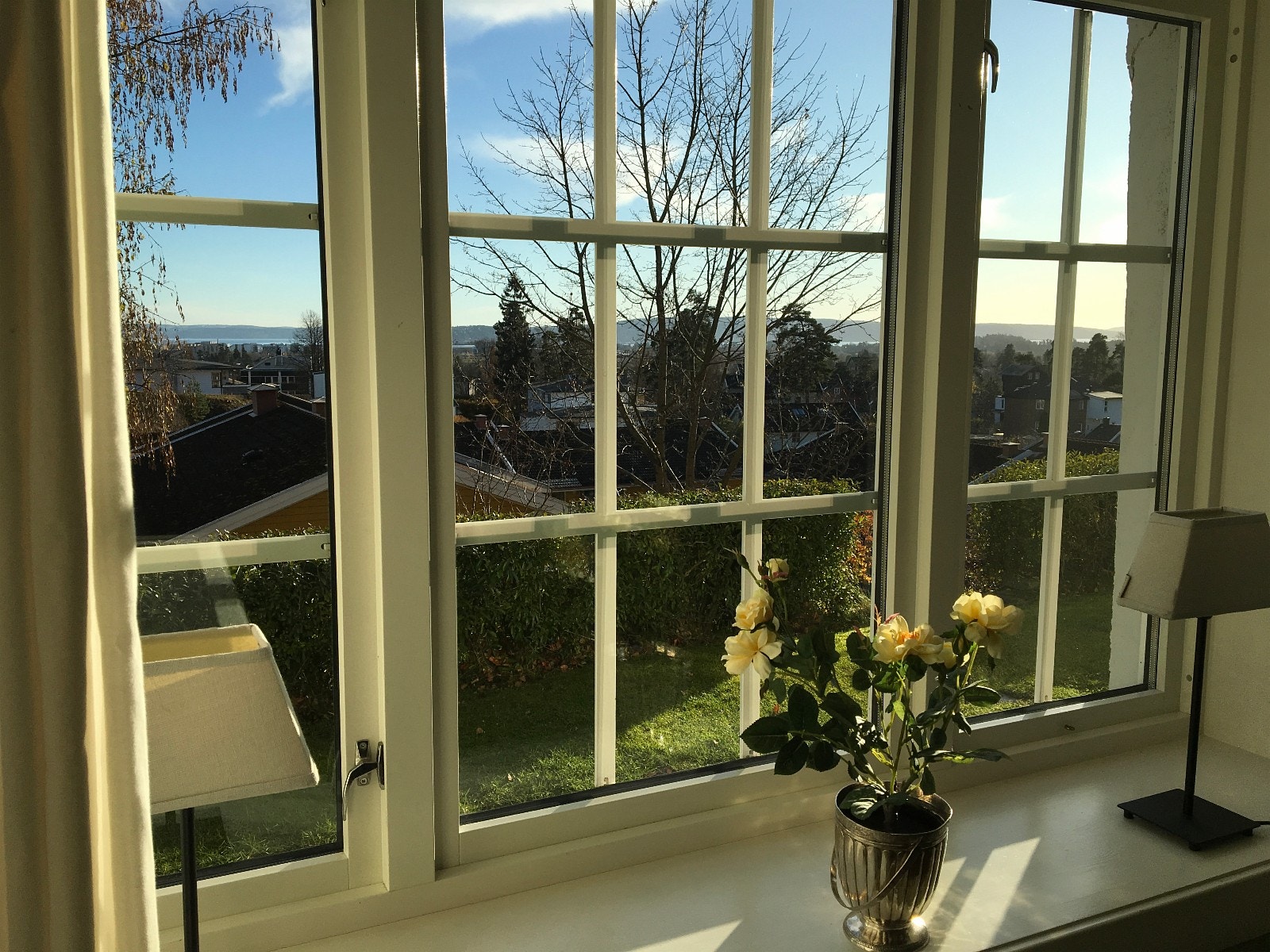 Utsikt fra stue Galleribilde