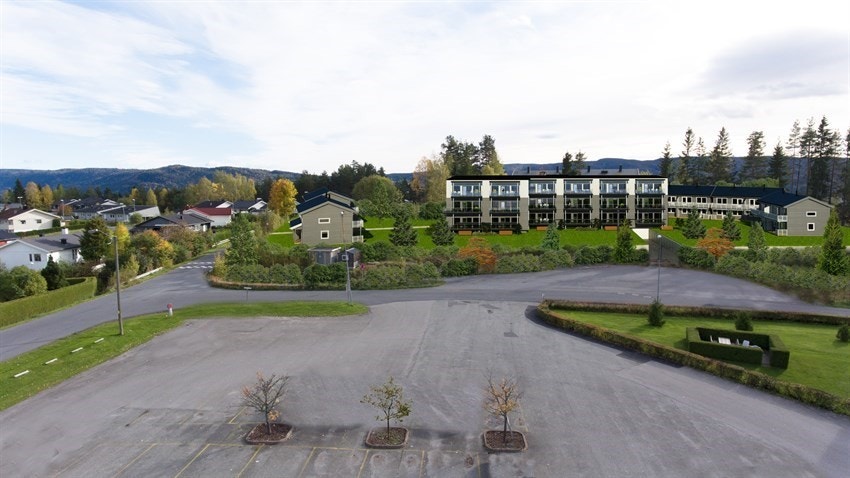 Tegningen er kun en illustrasjon og kan avvike fra reguleringsplanen. Galleribilde