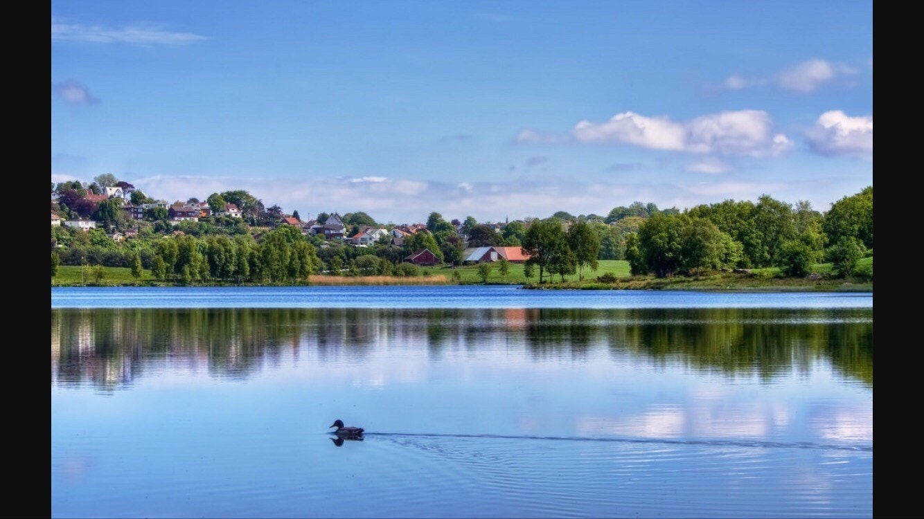 Store Stokkavannet som ligger en kort spasertur unna. Galleribilde