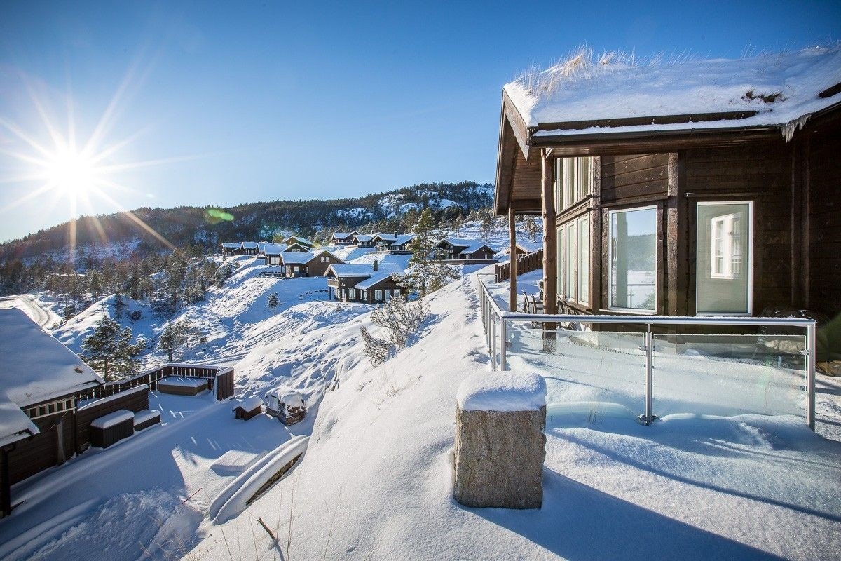 Vinter på Sandvand Galleribilde