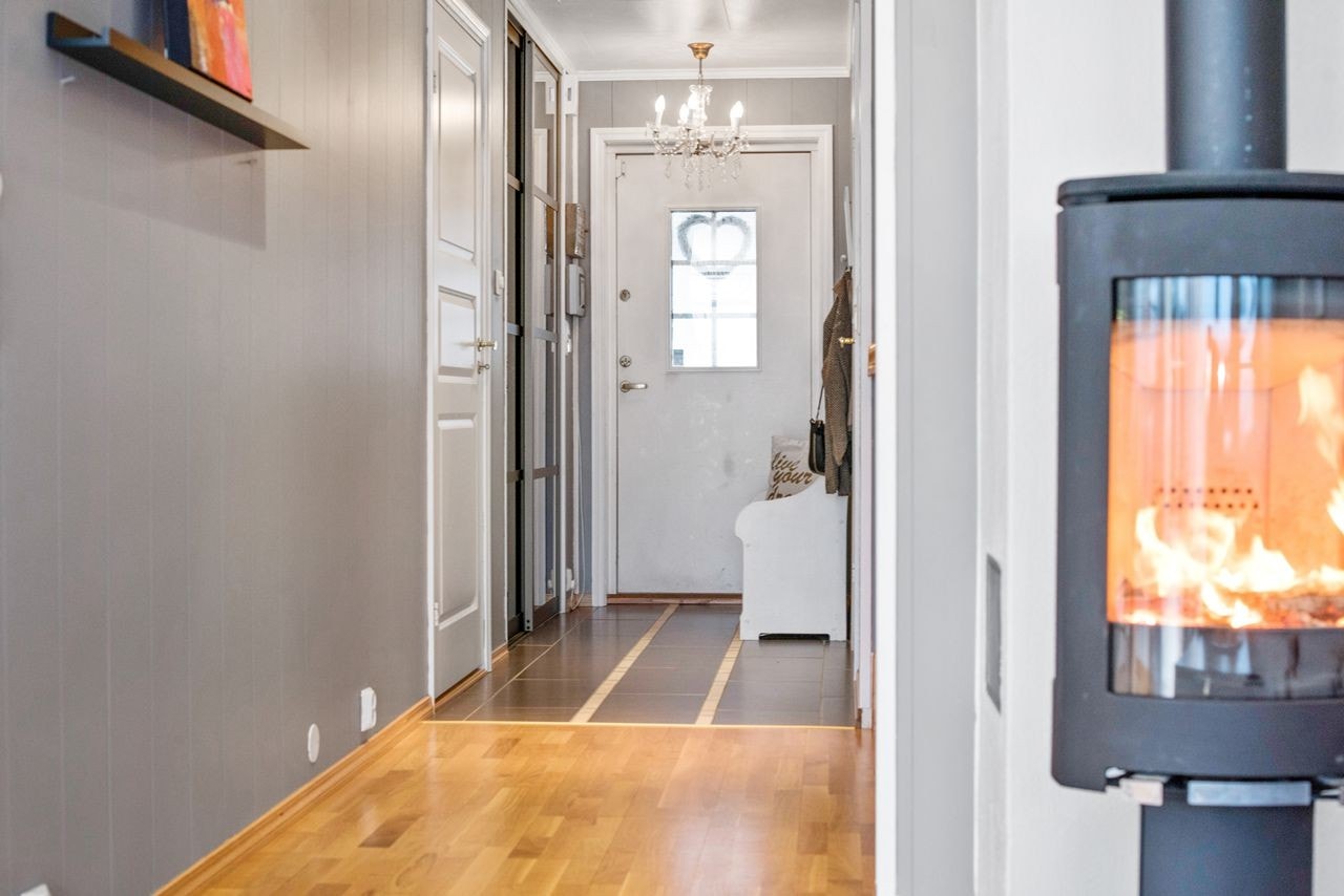 Flislagt entre Galleribilde