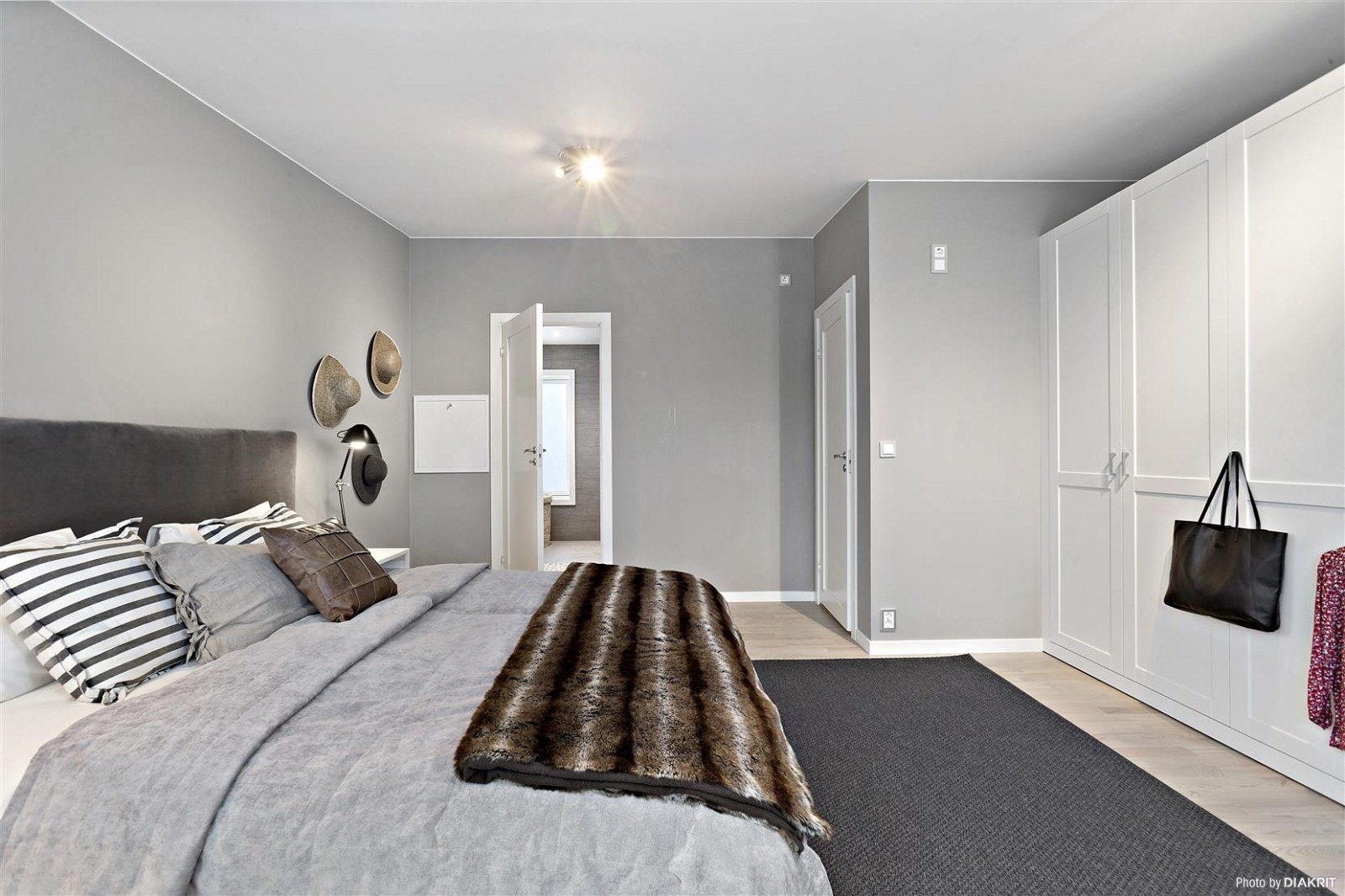 Hovedsoverommet har eget, privat bad. Galleribilde