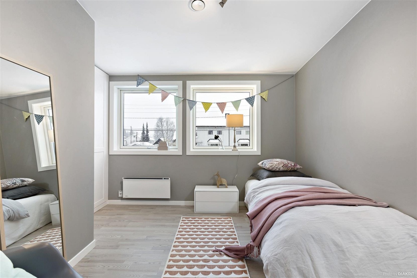 Soverom nr tre i boligens andre etasje. Galleribilde