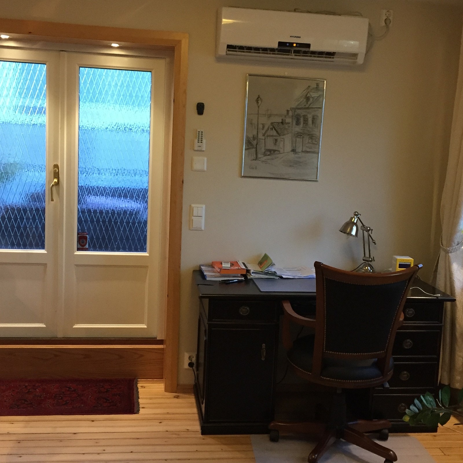 Utgang til altan på ca 50 kvadrat Galleribilde