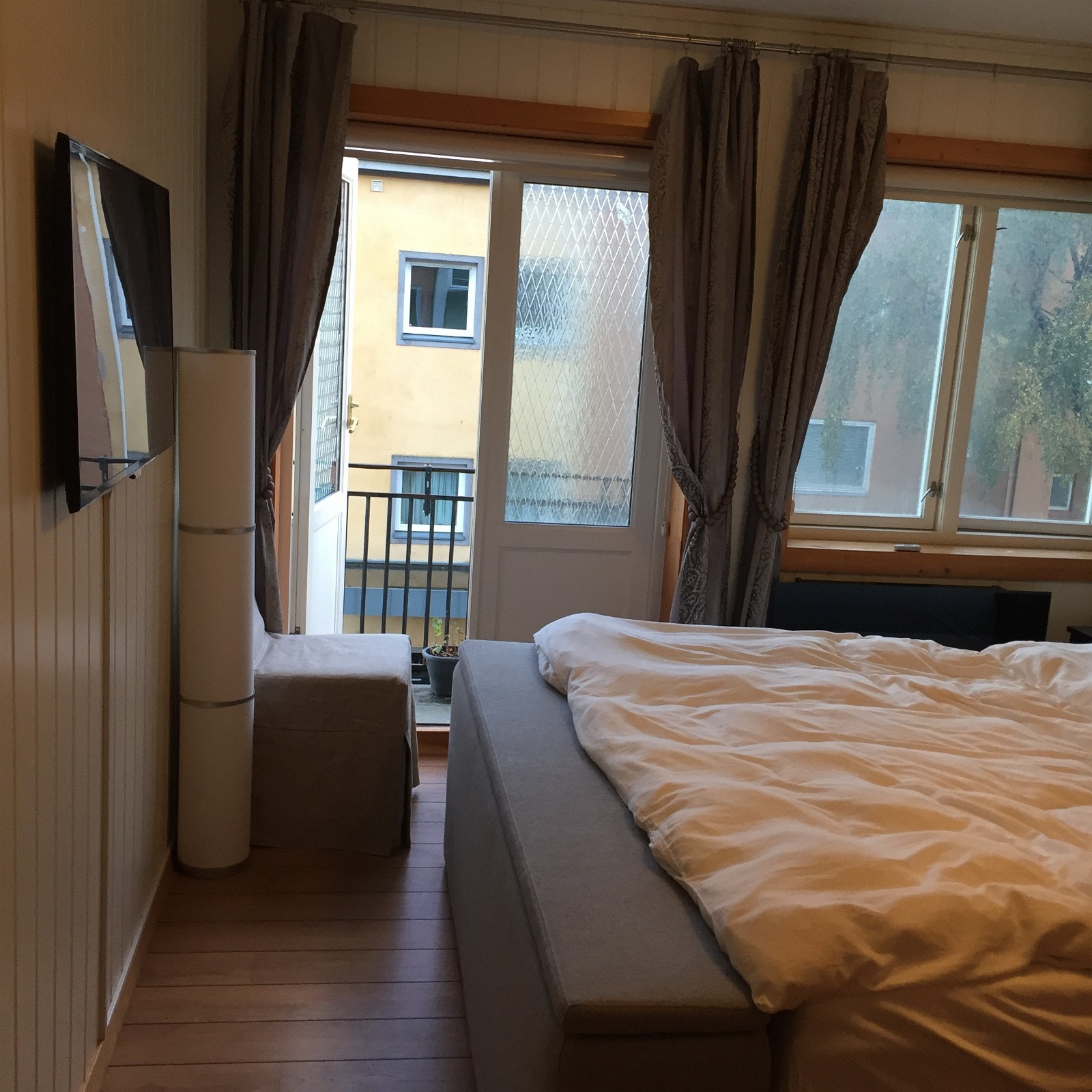 Soverom med lufteveranda Galleribilde