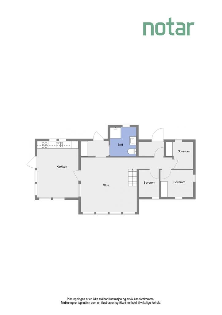 Floorplan letterhead - Jøstølen - Anders - Level 1 - 2D Floor Plan Galleribilde