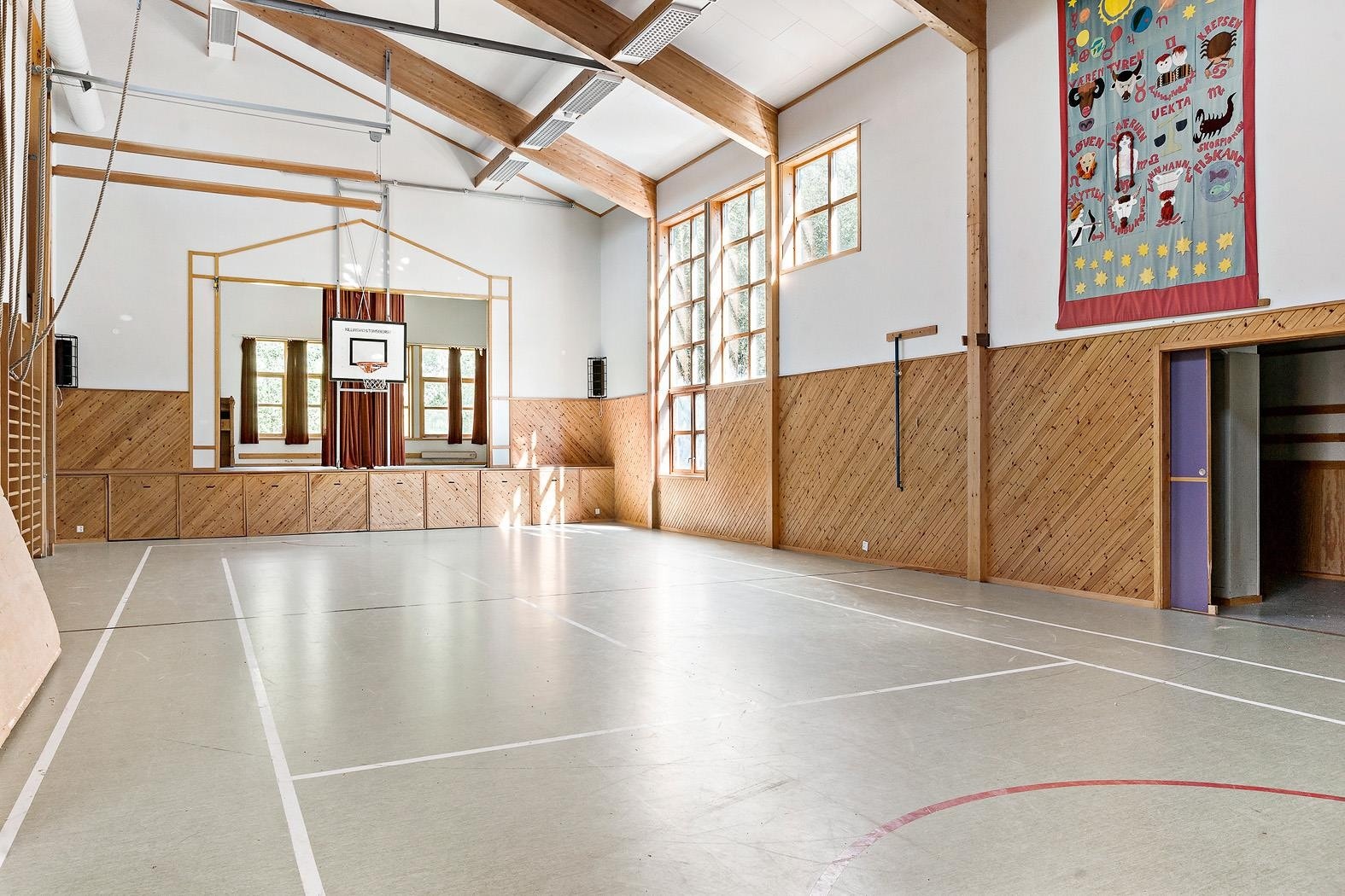 Gymsal. Galleribilde