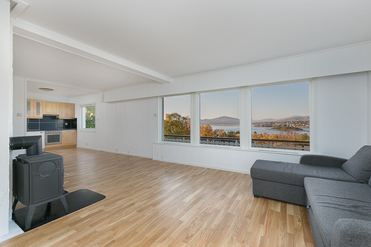 stue med fantastisk utsikt Galleribilde