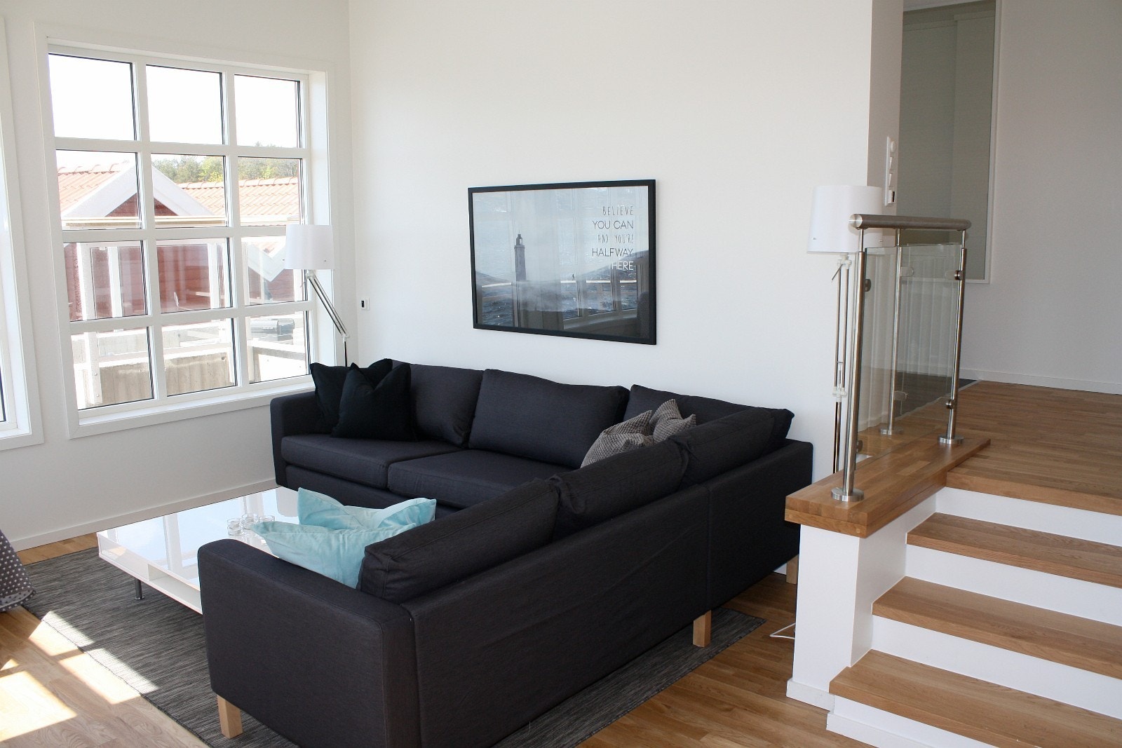 Sofa i stuen Galleribilde