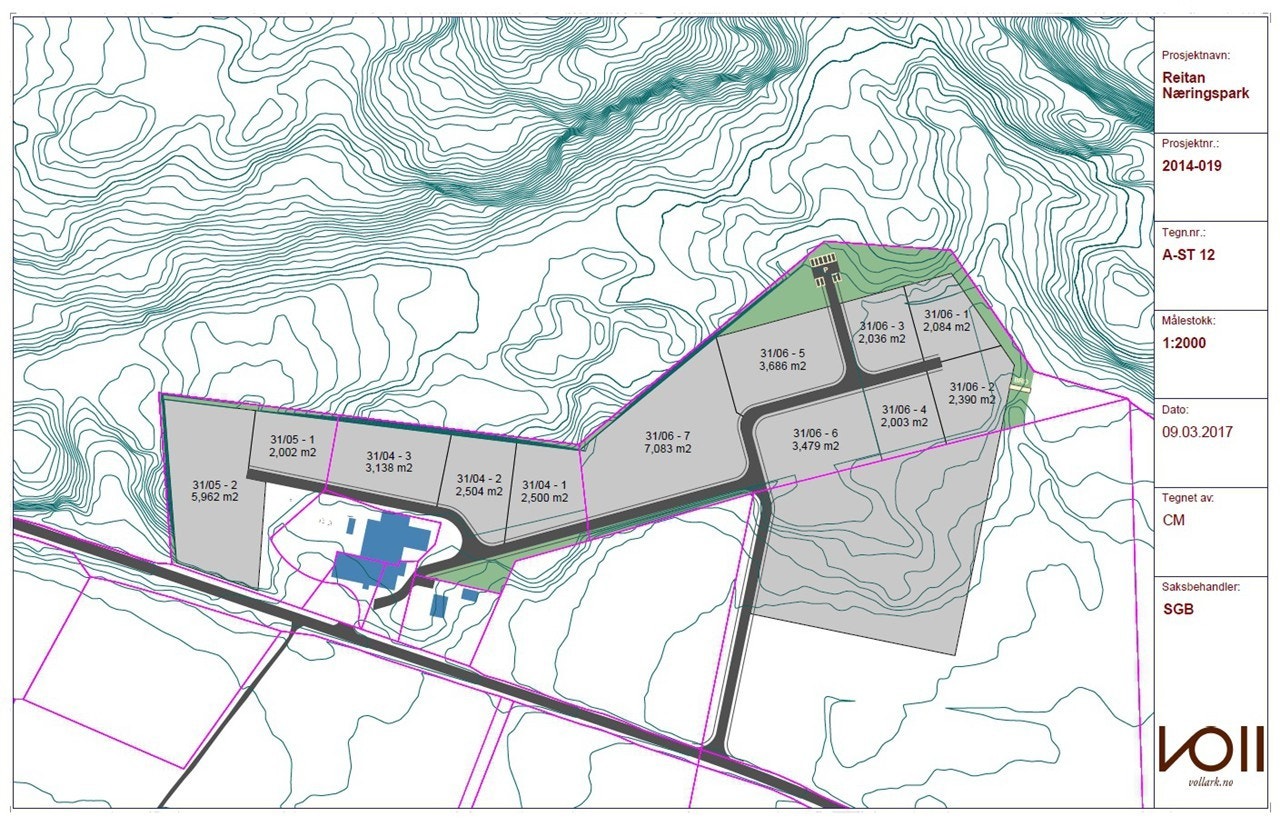 Situasjonsplan Galleribilde