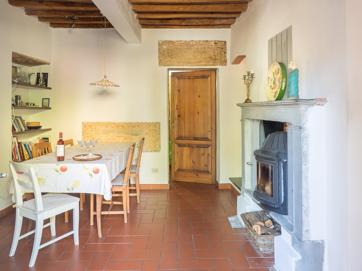 Spisestua i hovedleiligheten Galleribilde