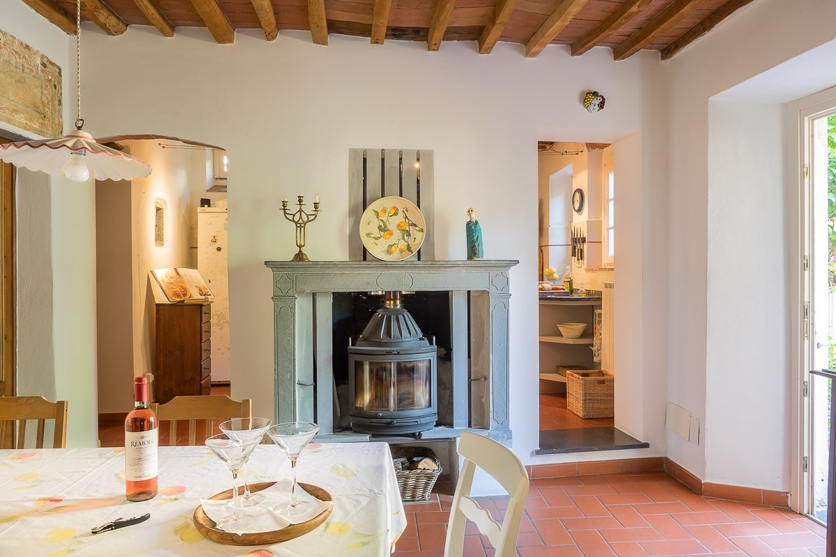 Spisestua i hovedleiligheten Galleribilde