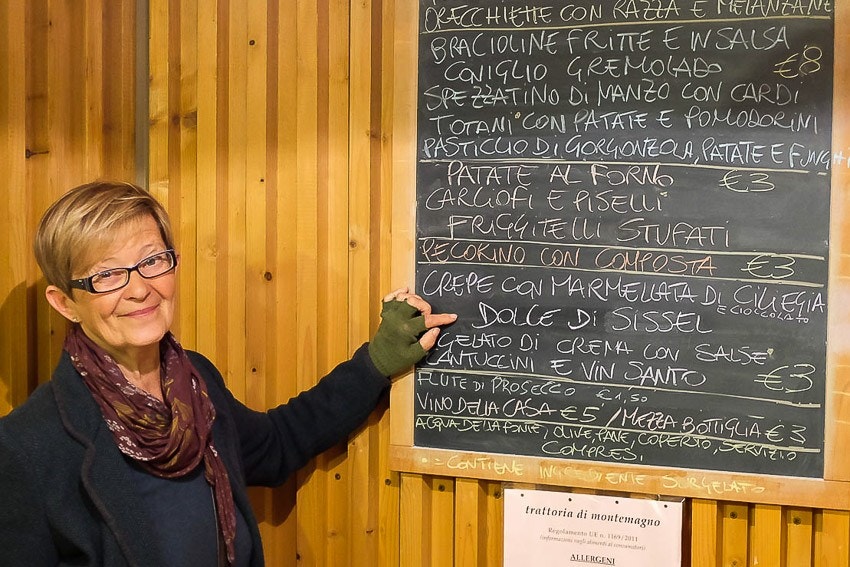 Sissel på Trattoria di Montemagno Galleribilde