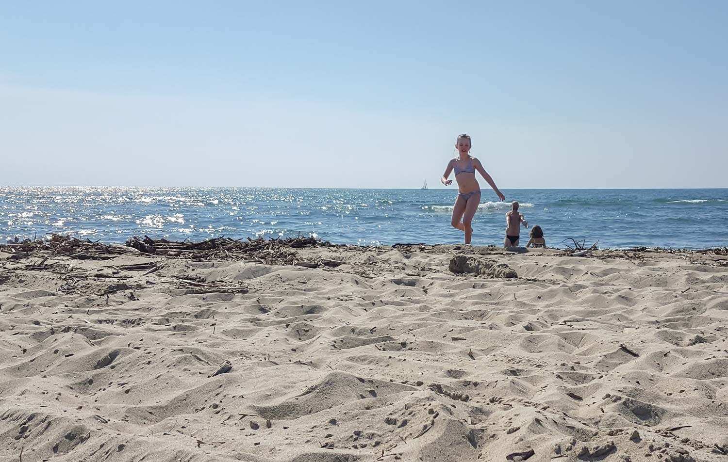 Kort vei til strand i Toscana Galleribilde