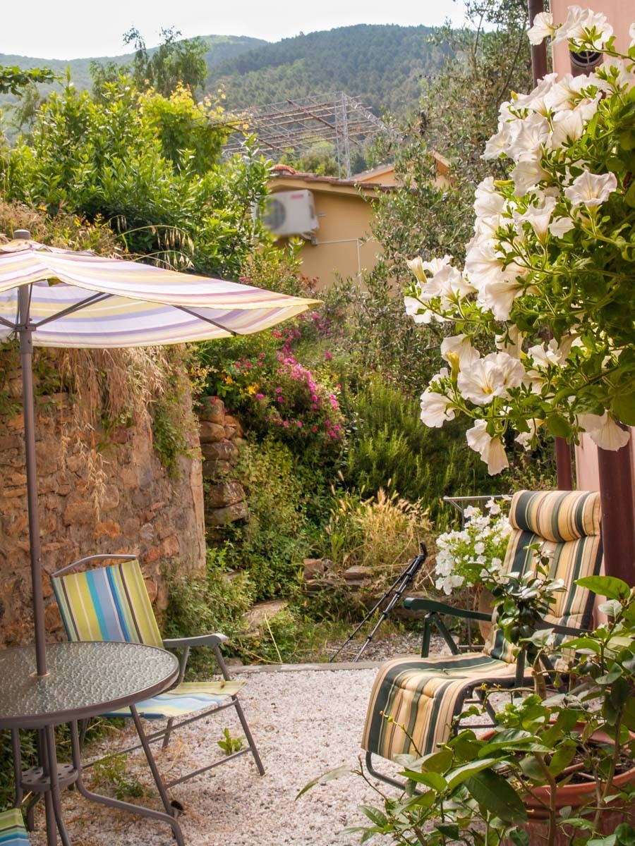 Terrassen utenfor andre etasje Galleribilde