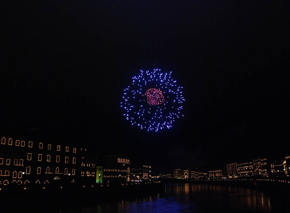 Pisa feirer midtsommer Galleribilde