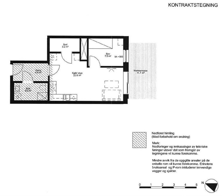 Planskisse Galleribilde