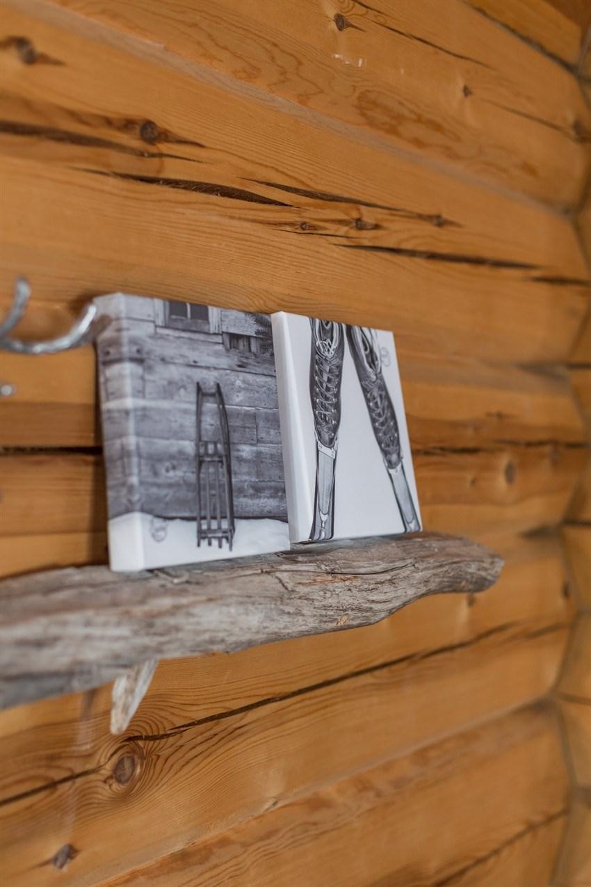 Detaljbilde kjelke ski Galleribilde