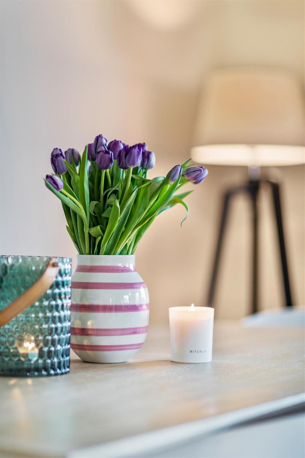 Detaljbilde fra spisestuen. Galleribilde