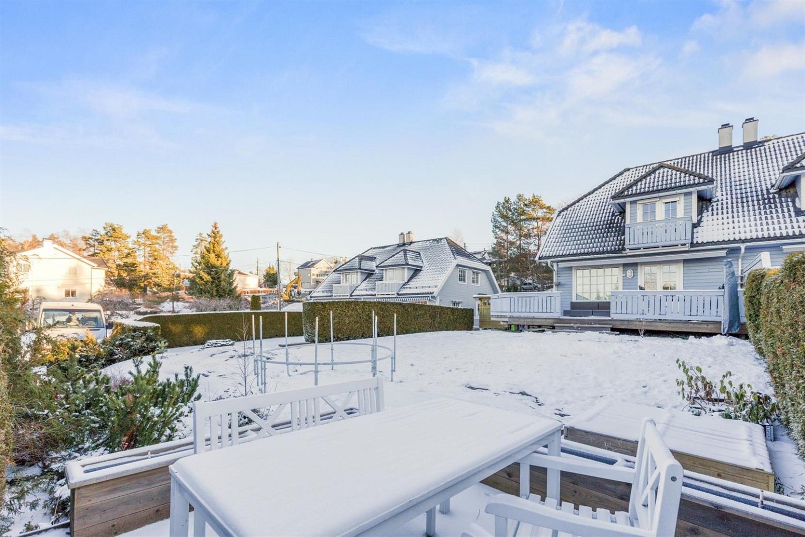 Hyggelig hage Galleribilde