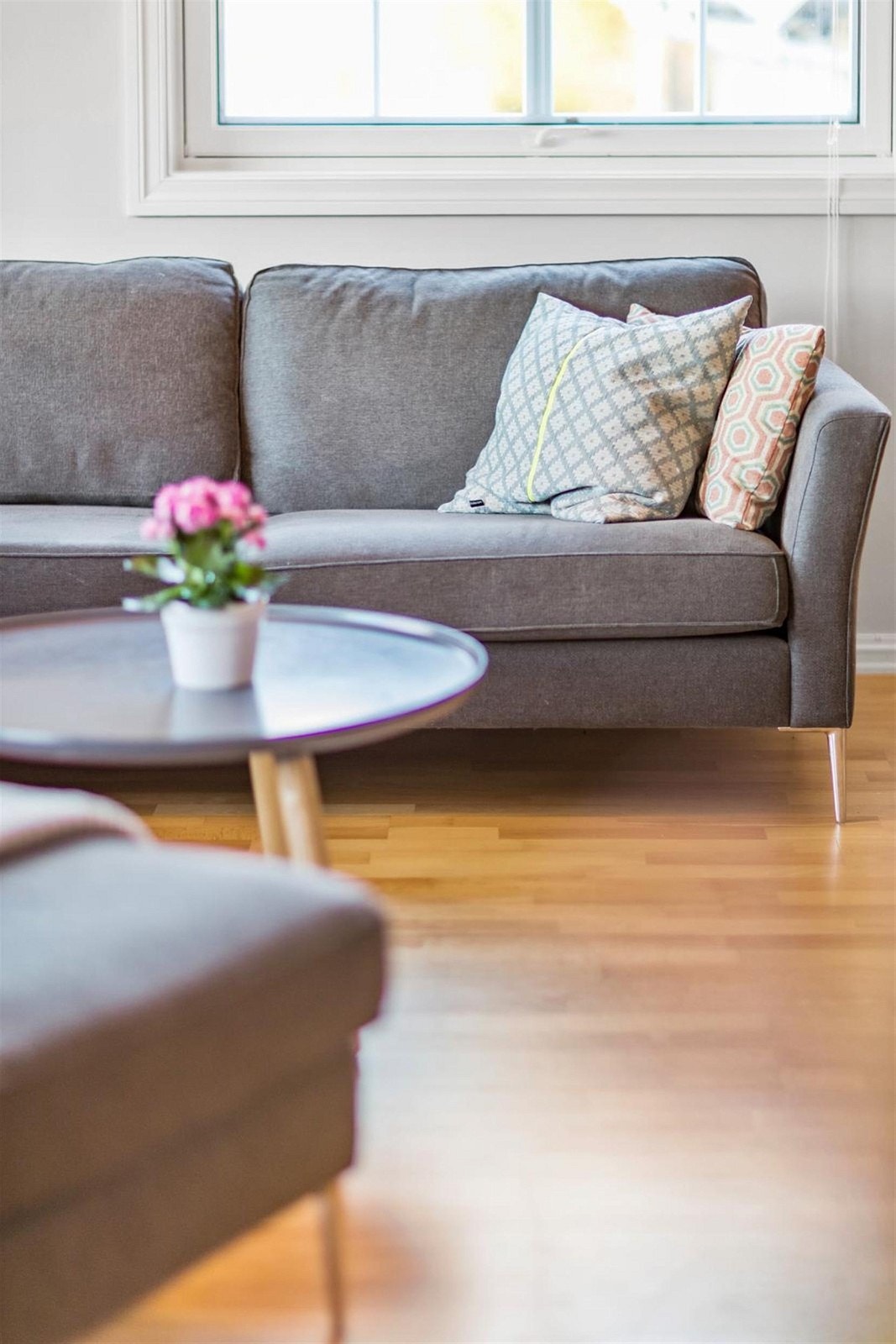 Detaljbilde fra stuen Galleribilde