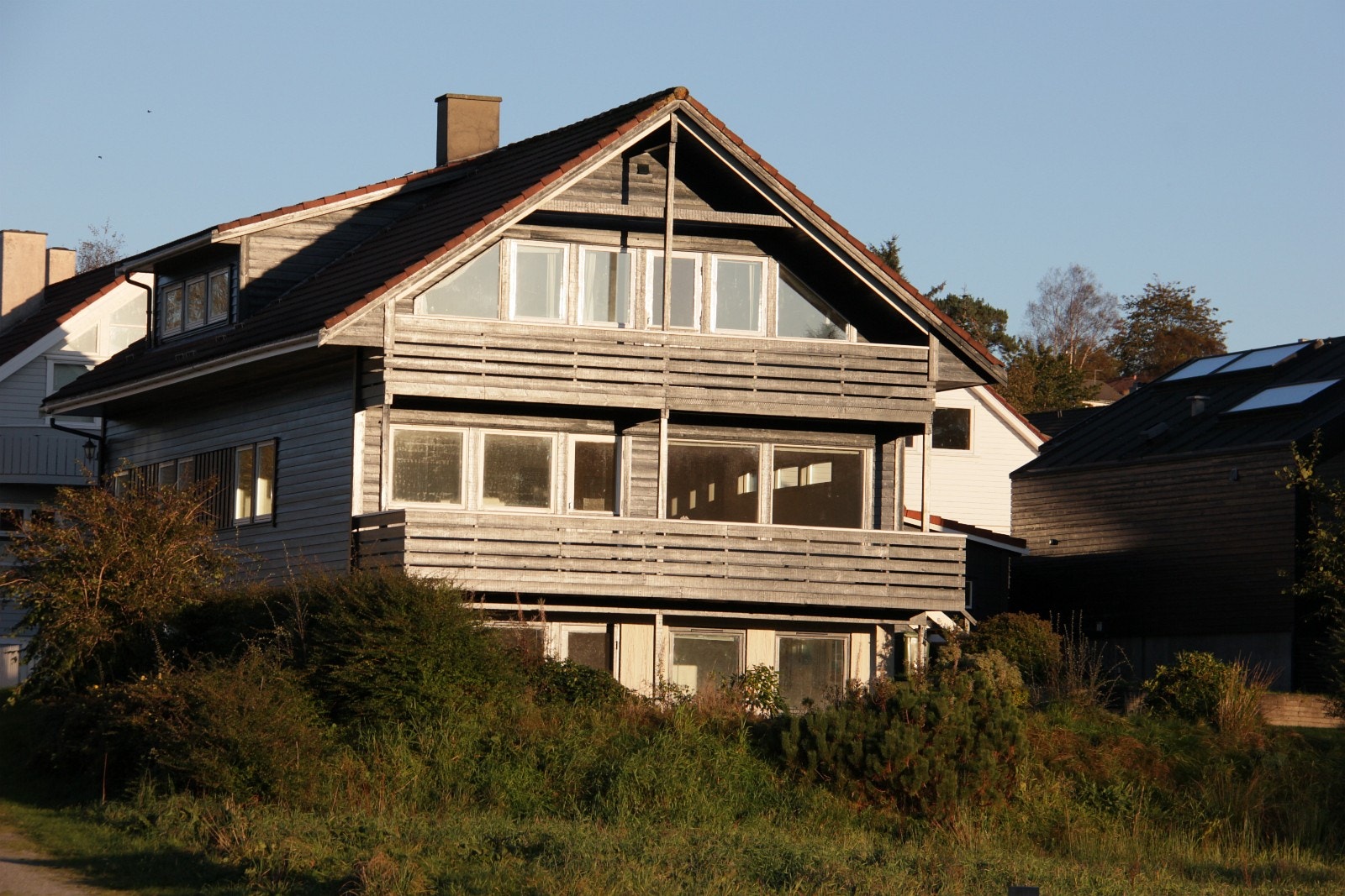 Large house with especially large space upstairs compared to standard houses Galleribilde