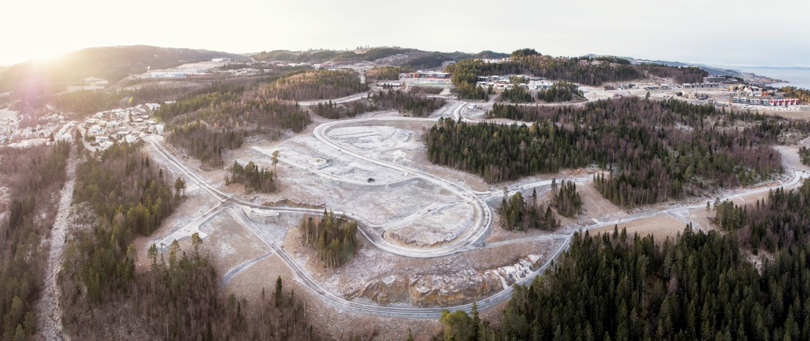 Oversiktsbilde over utbyggingsområdet. Galleribilde