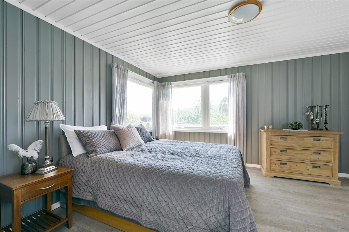Hovedsoverommet med plass for garderobeskap. Galleribilde