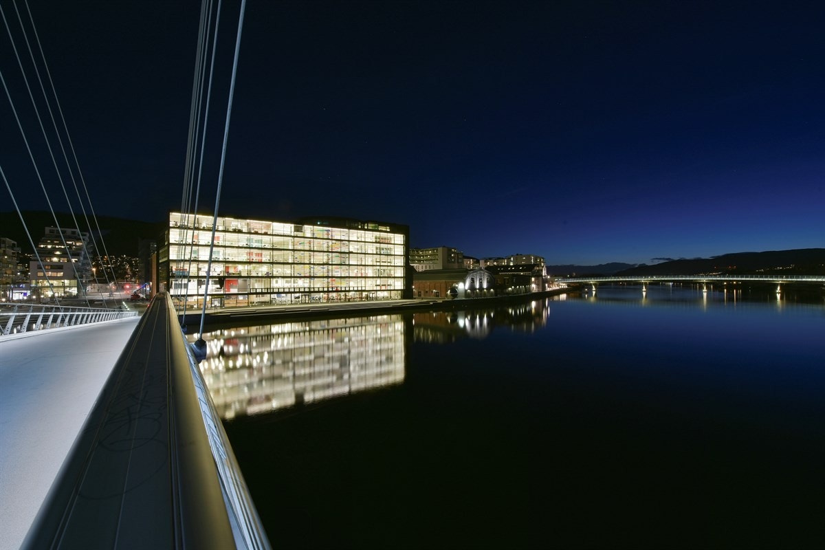 Union brygge sett fra Ypsilon. Galleribilde