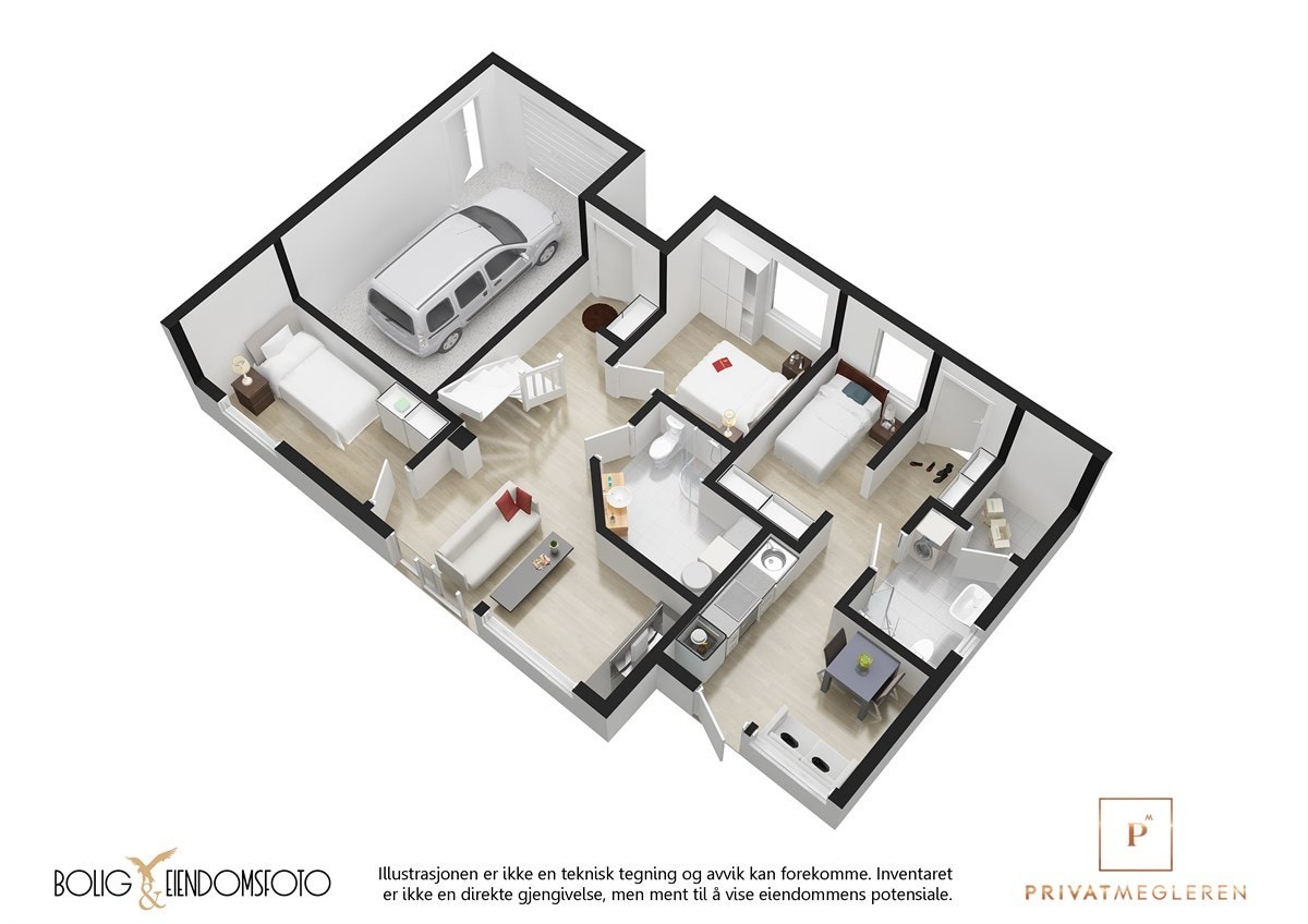 Plantegning 1.Etasje. Galleribilde