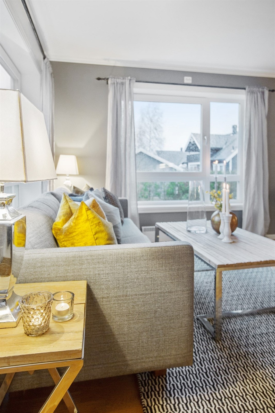 Lyse farger og god plass Galleribilde