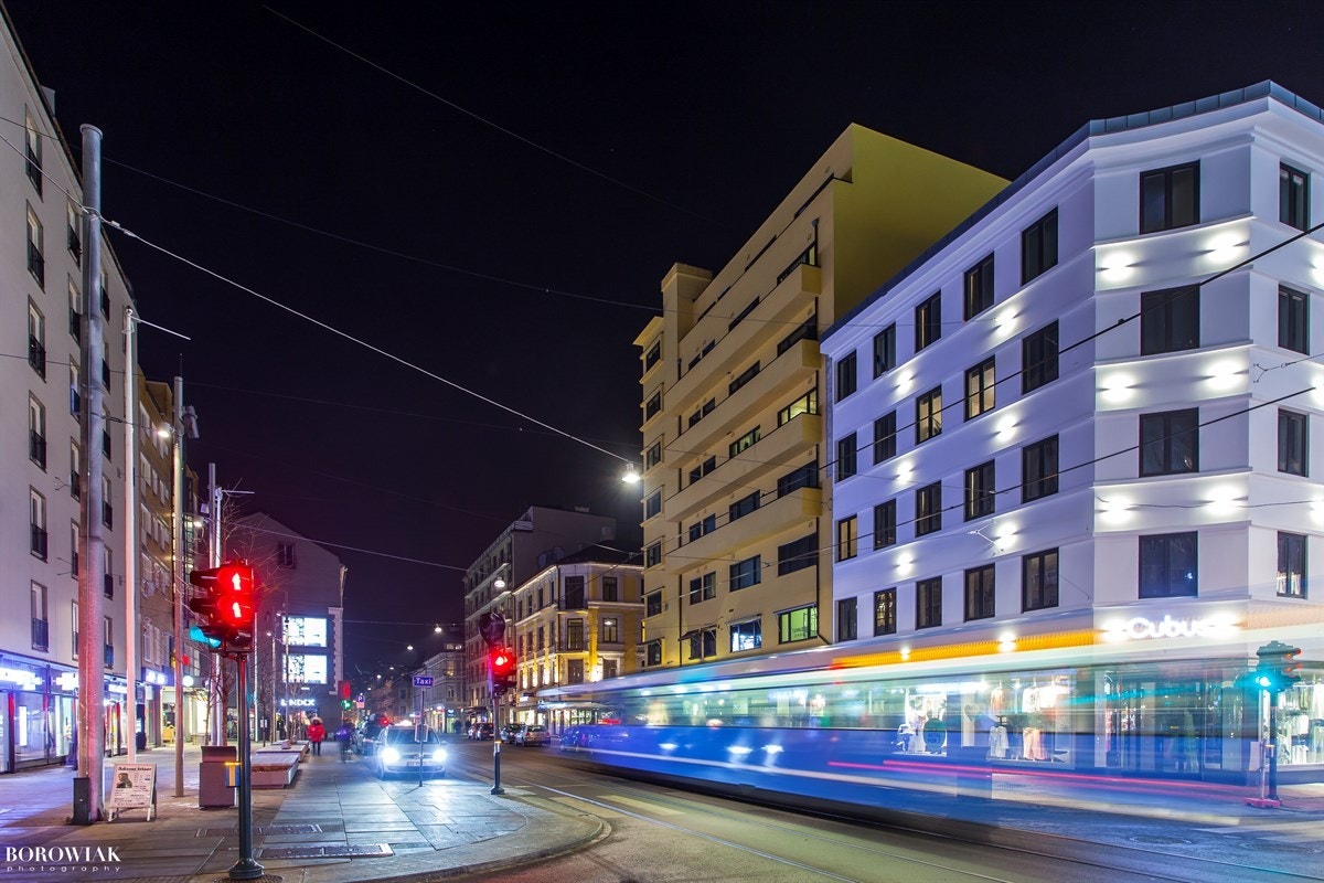 Bogstadveien ligger i kort gangavstand fra leiligheten. Galleribilde