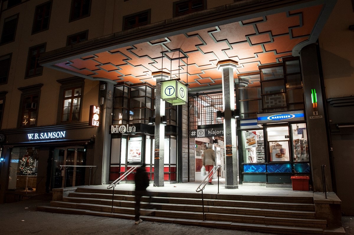 Majorstuen stasjon Galleribilde