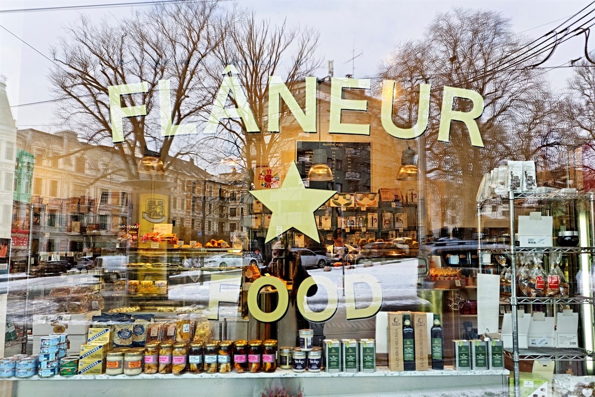 Ost, kjøtt og delikatesser på Flaneur Galleribilde